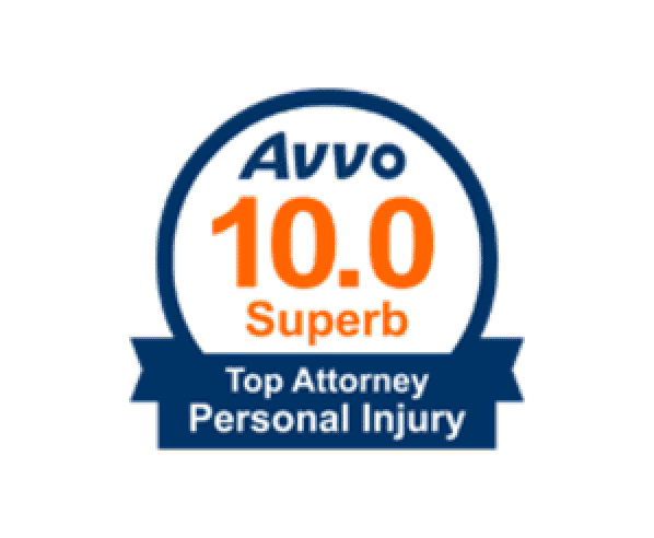 AVVO 10.0 Superb Top Attorney Personal Injury